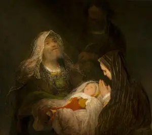 The Prophesy of Simeon and Anna