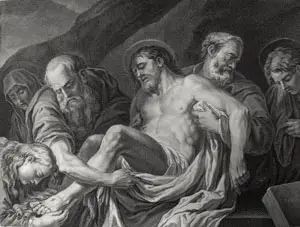 Joseph of Arimathea Buries Jesus