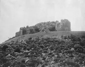 The Ruins of a Castle in Caesarea
