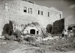 Ruins of a Cathedral in Caesarea Philippi