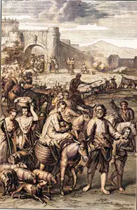 Abram Leads forth His Family