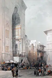 Grand Entrance to the Mosque of the Sultan Hassan