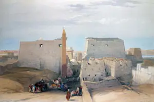 Grand Entrance to the Temple of Luxor