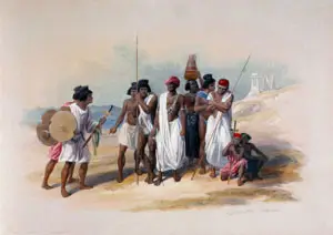 Group of Nubians at Wady Kardassy