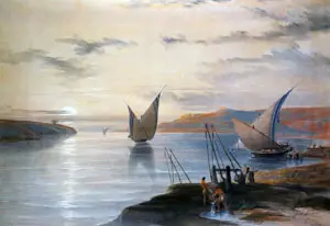 Hadjar Silsilis or the Rock of the Chain