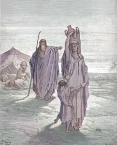 The Expulsion of Ishmael and His Mother