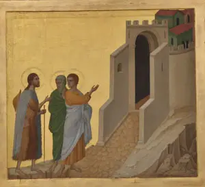 Christ on the Road to Emmaus