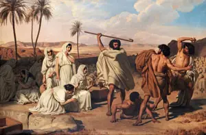 Moses Escapes from Egypt