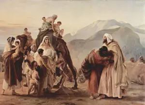 Jacob and Esau Meet