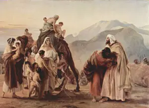 Jacob and Esau Meet