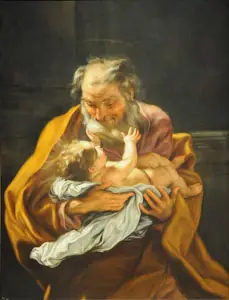 Simeon with Christ in the Temple