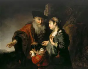 Hagar and Ishmael Depart