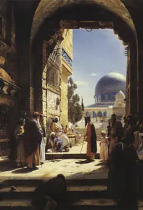 The Entrance to the Temple Mount