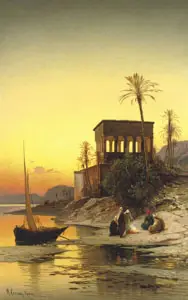 The Kiosk of Trajan on the Nile