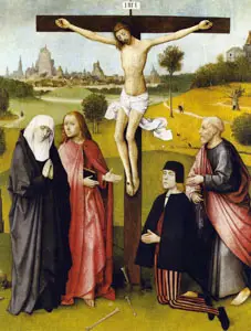 The Calvary with Donor