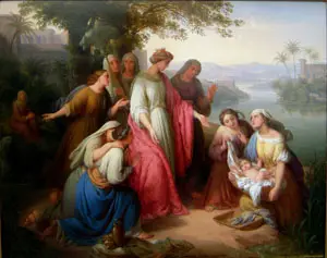 Pharaoh's Daughter Finds Moses