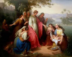 Pharaoh's Daughter Finds Moses