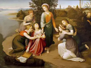 Moses Drawn from the Nile