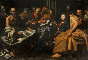 Christ in the Temple with the Law