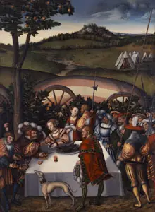 Judith Dining with Holofernes