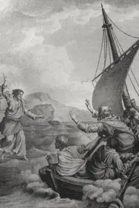 Jesus Walks On Water