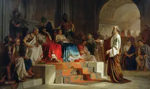 Paul Testifies to Agrippa