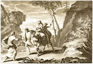 Aaron Meets Moses and His Family