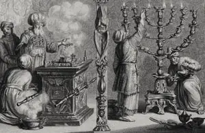 The Menorah and Altar of Incense
