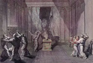 The Veil of the Temple Torn