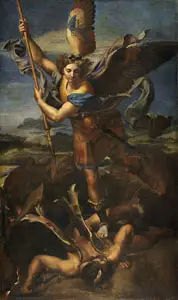 The Archangel MIchael Vanquishing Satan