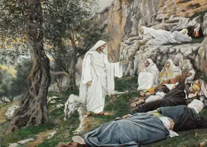 Jesus Commanding His Disciples to Rest