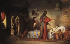 Christ Resurects Jairus' Daughter