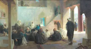 Jesus Among the Teachers in the Temple