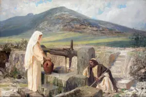 Jesus Christ and the Woman of Samaria