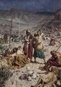 David Spares the Life Saul