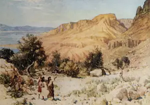 Davids Camp at Engedi